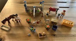 Playmobil Reiterhof, Pferde, Figuren und Zubehör komplett!