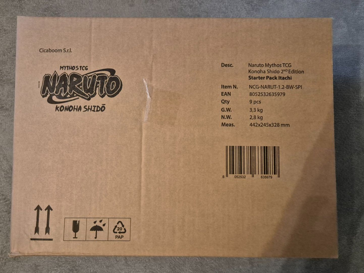 Carte collezionabili: Naruto Mythos TCG Special Pack itachi & Kisame Case Englisch – Nuovo e nell'imballaggio originale da Mauren venduto da Sammlerwerk.ch