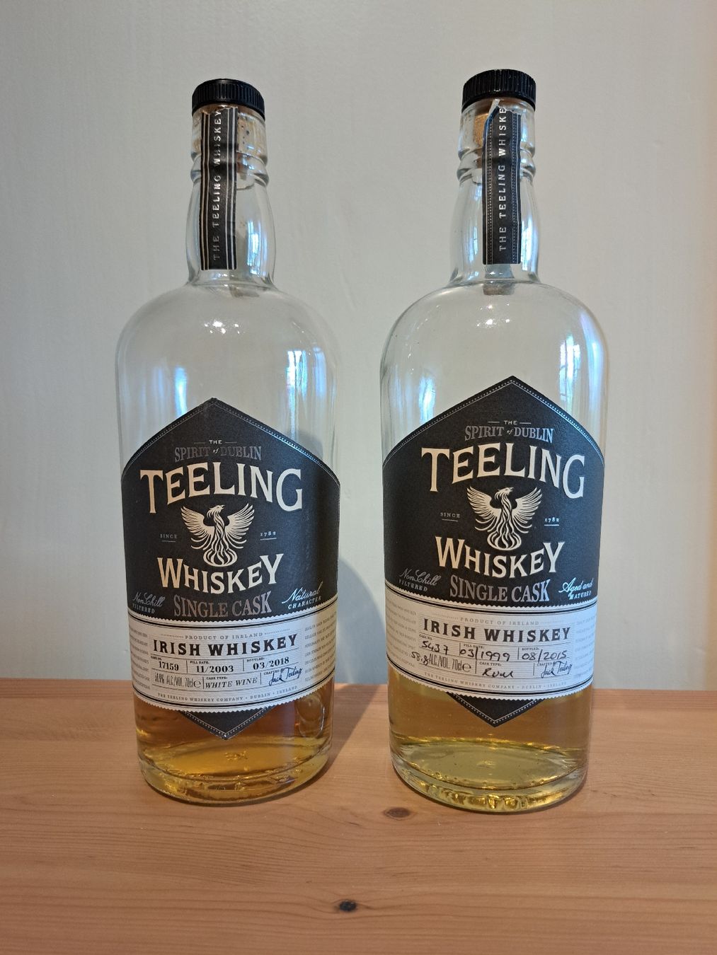 Bevande alcoliche: Teeling Single Cask  2x offene Flaschen – Usato da Brittnau venduto da Prorex