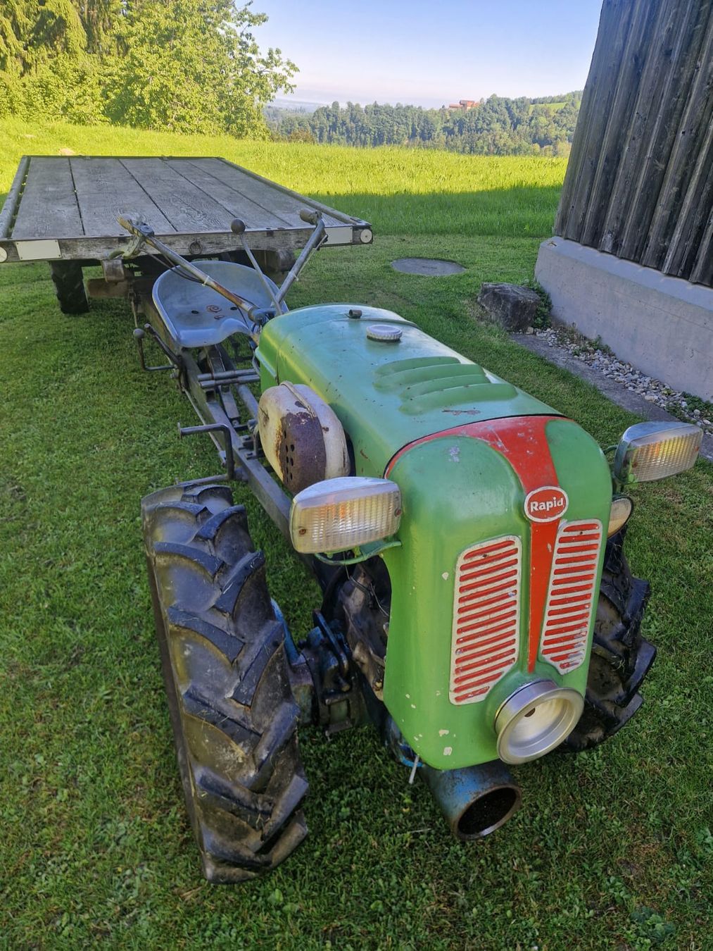 Rapid Tutte le macchine: Rapid Spezial mit Treibachswagen  – Usato da Speicherschwendi venduto da holzro 2