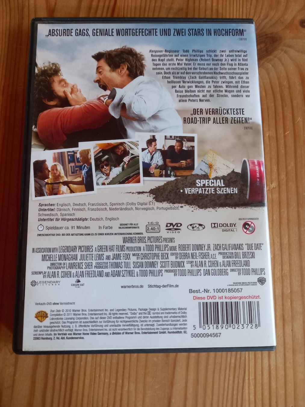 Tutti i DVDs: Stichtag Todd Phillips – Usato da Langenthal venduto da noa_9wcy 1