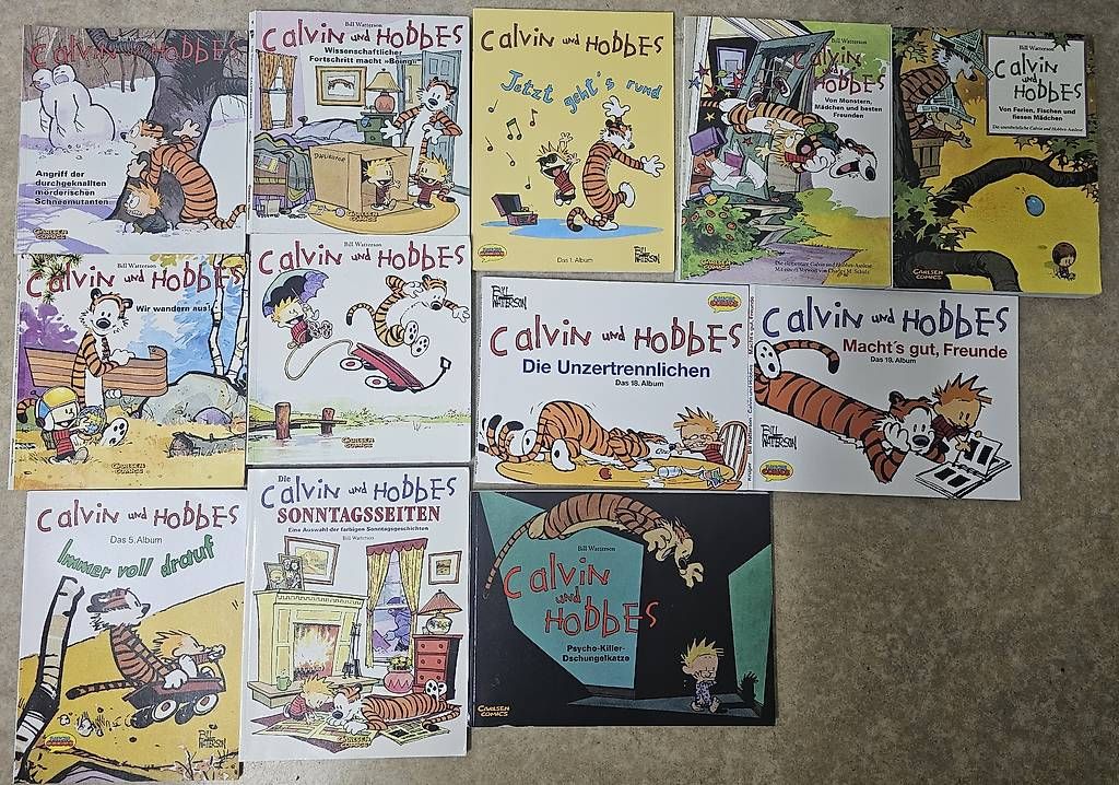 Comics: Calvin und Hobbes Comicsbücher – Gebraucht aus Münchenbuchsee von Bussistyle