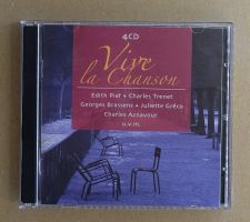 Vive La Chanson - Edith Piaf, Charles Trenet (4 CDs) - T3
