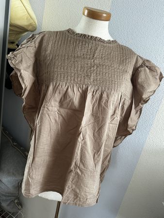 Top Bluse braun Gr. L (38) 