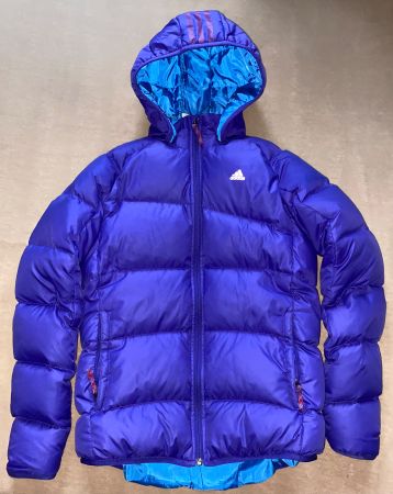 Adidas Winterjacke Kinder violett