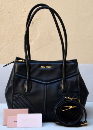 Miu Miu Nappa Biker Tasche / sac