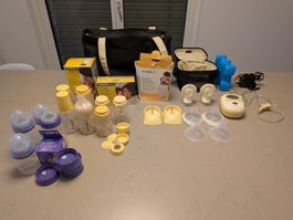 Medela Freestyle Milchpumpe komplett+gratis 
