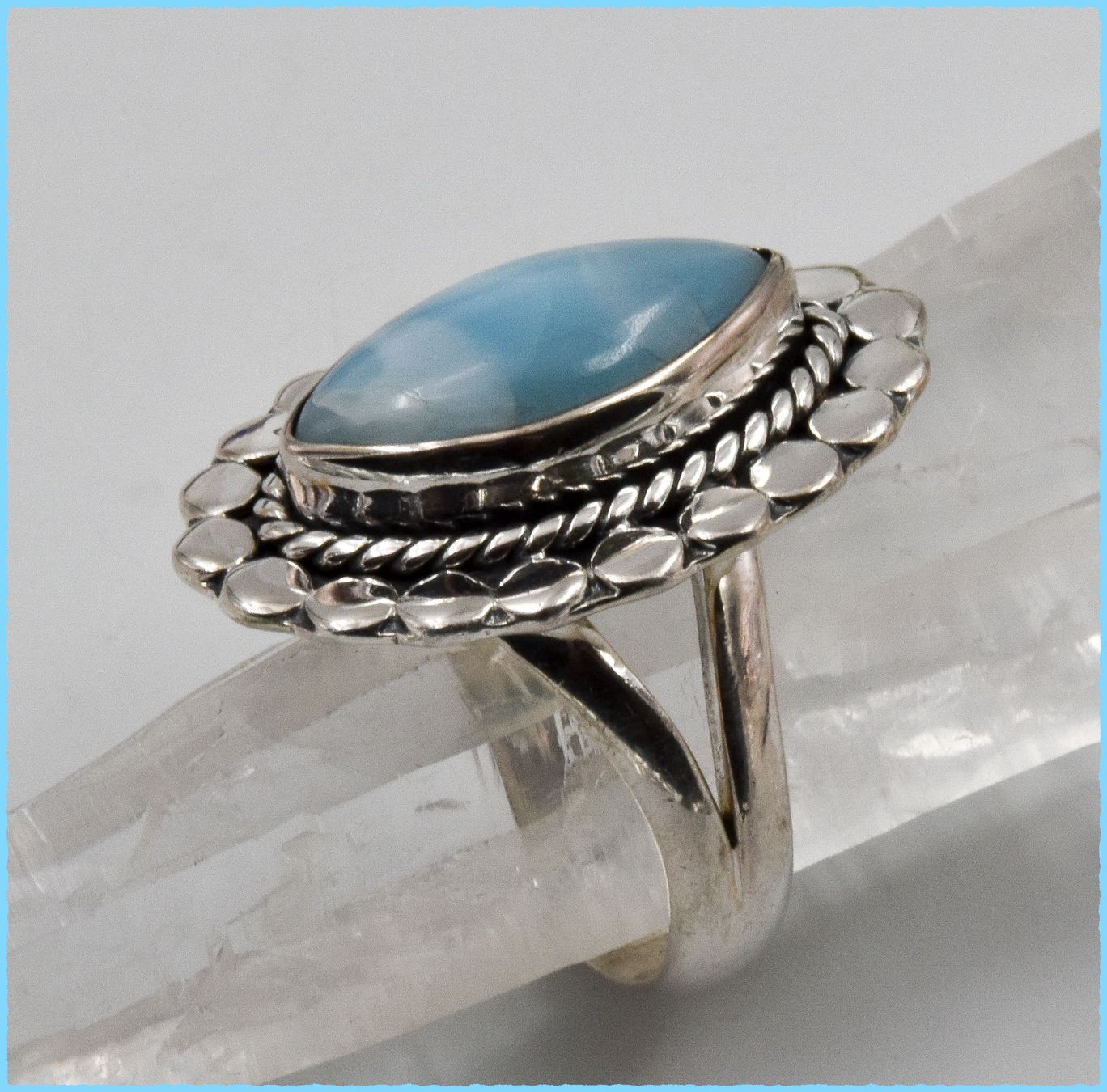 Ringe: Larimar 925 Silber Ring – Neu und originalverpackt aus Oberglatt ZH von Goldfee1 5