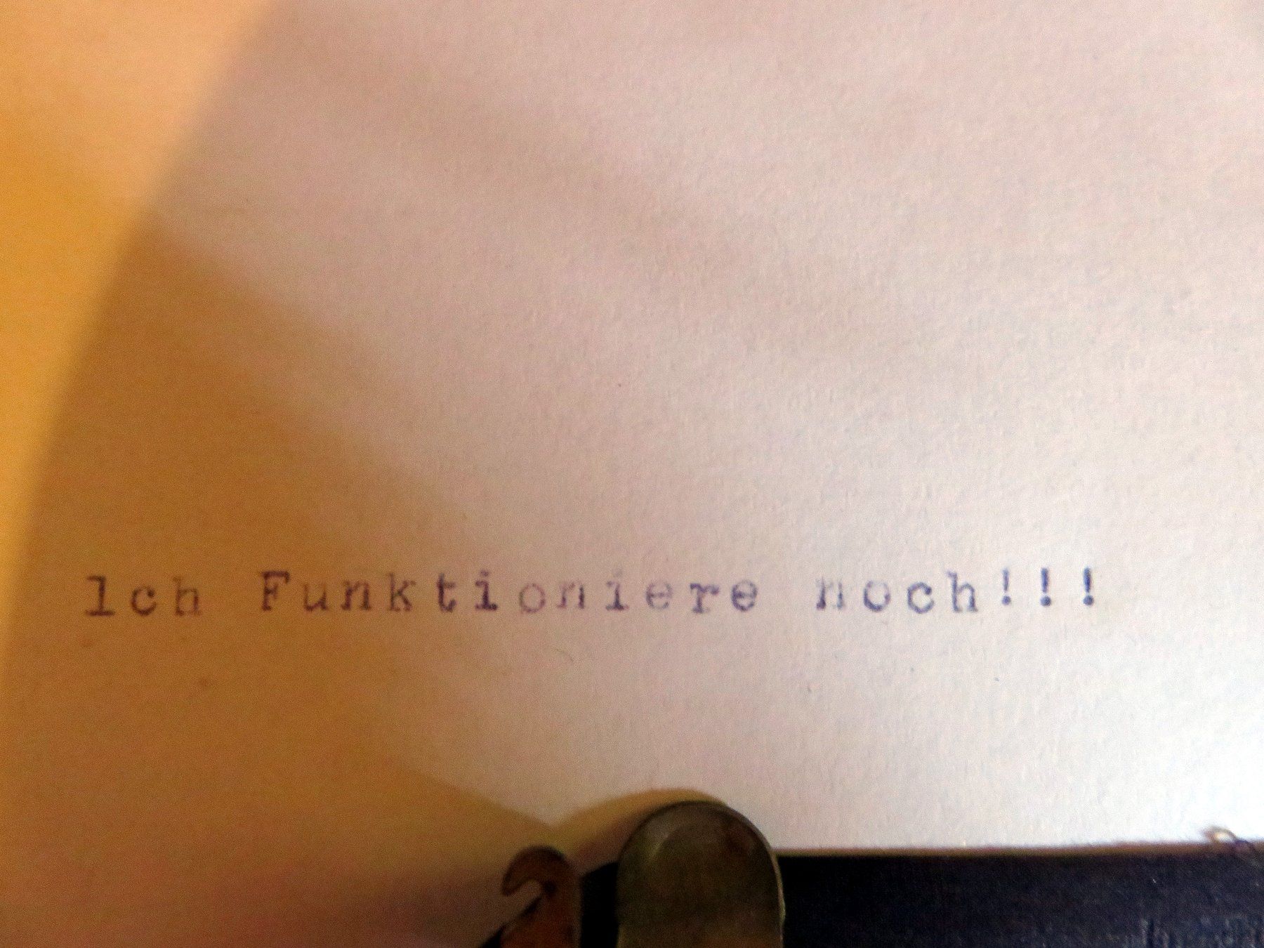 Macchine da scrivere: Zeigerschreibmaschine Mignon Modell 4 – Usato da Hinwil venduto da Koyuko 6