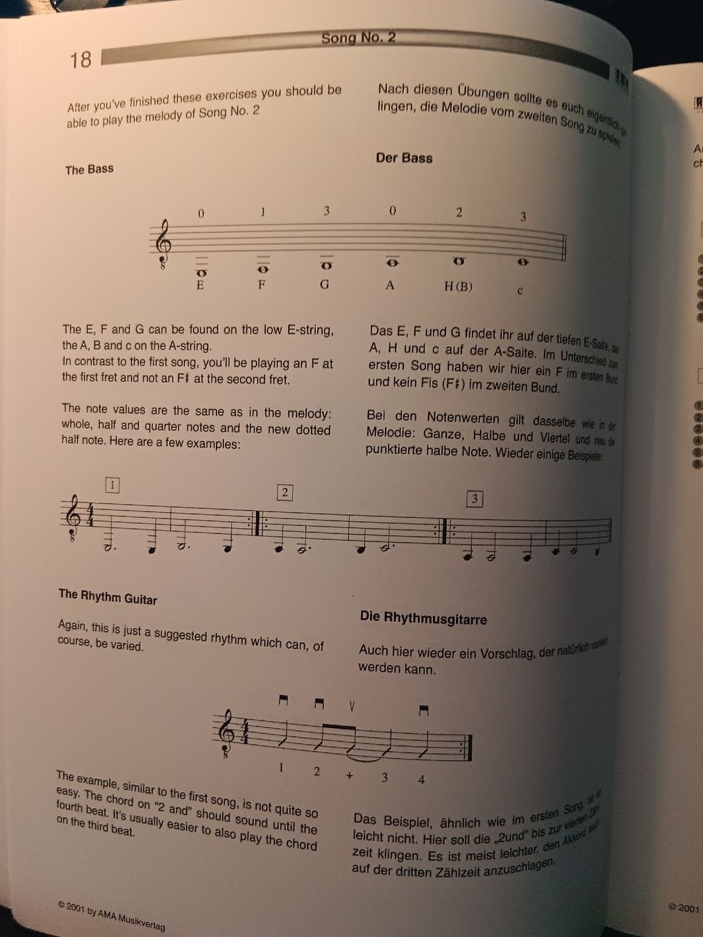 Strumenti musicali: Gitarrenbuch "Your First Melodies" mit CD, wie neu – Usato da Bad Zurzach venduto da BG1 4