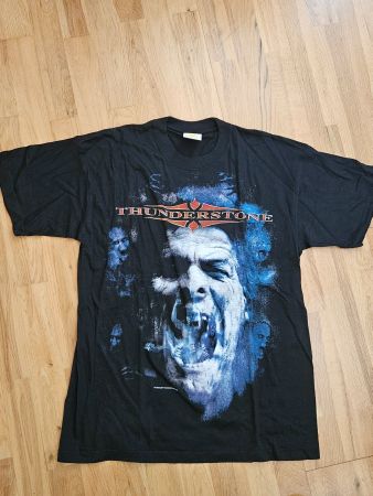 T-Shirt Thunderstone Bandprint schwarz Herren Grösse M und L