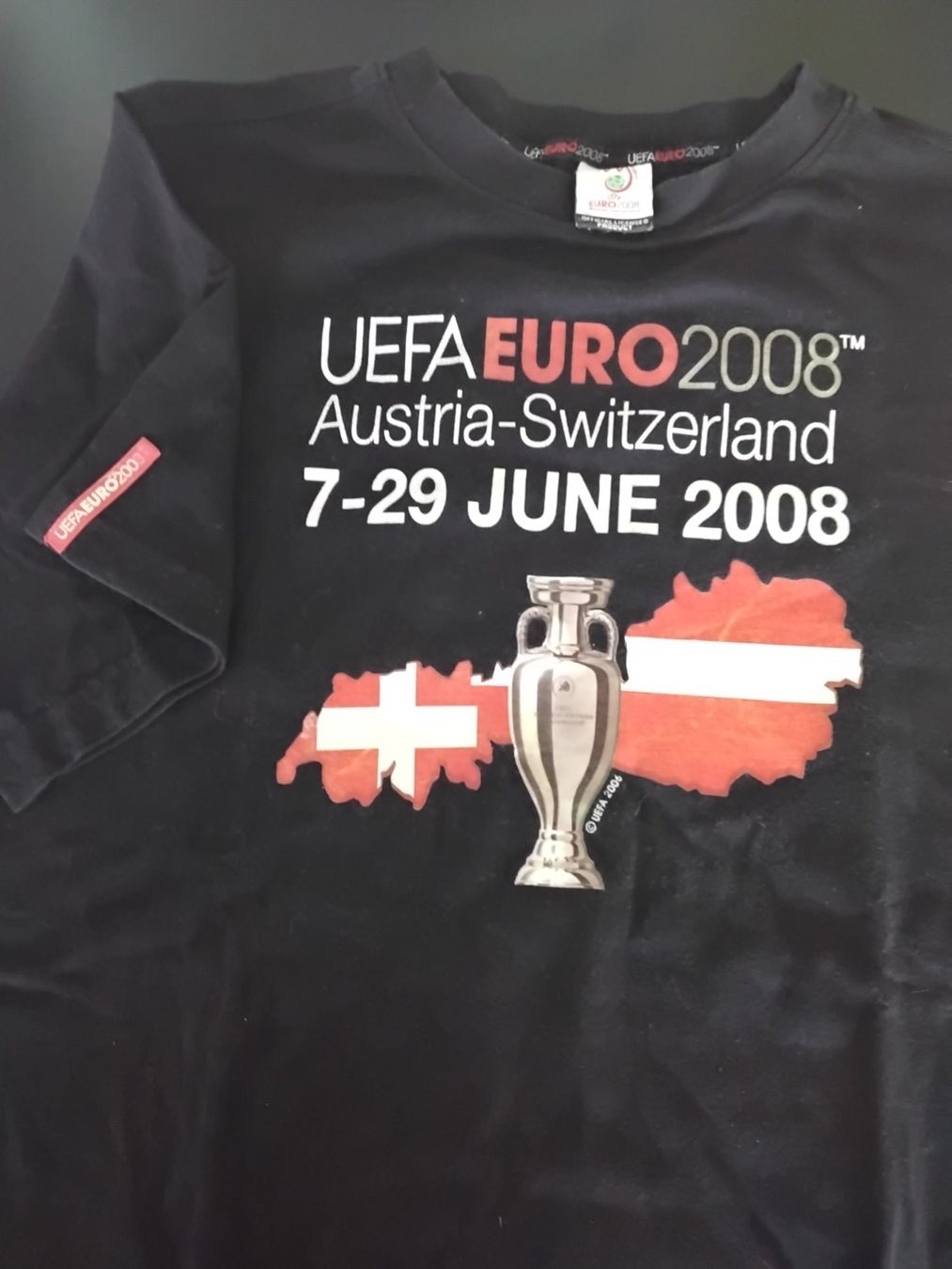 UEFA T-shirt: UEFA EM Fan Shirt 2008 – Usato da Brunnen venduto da antonia50