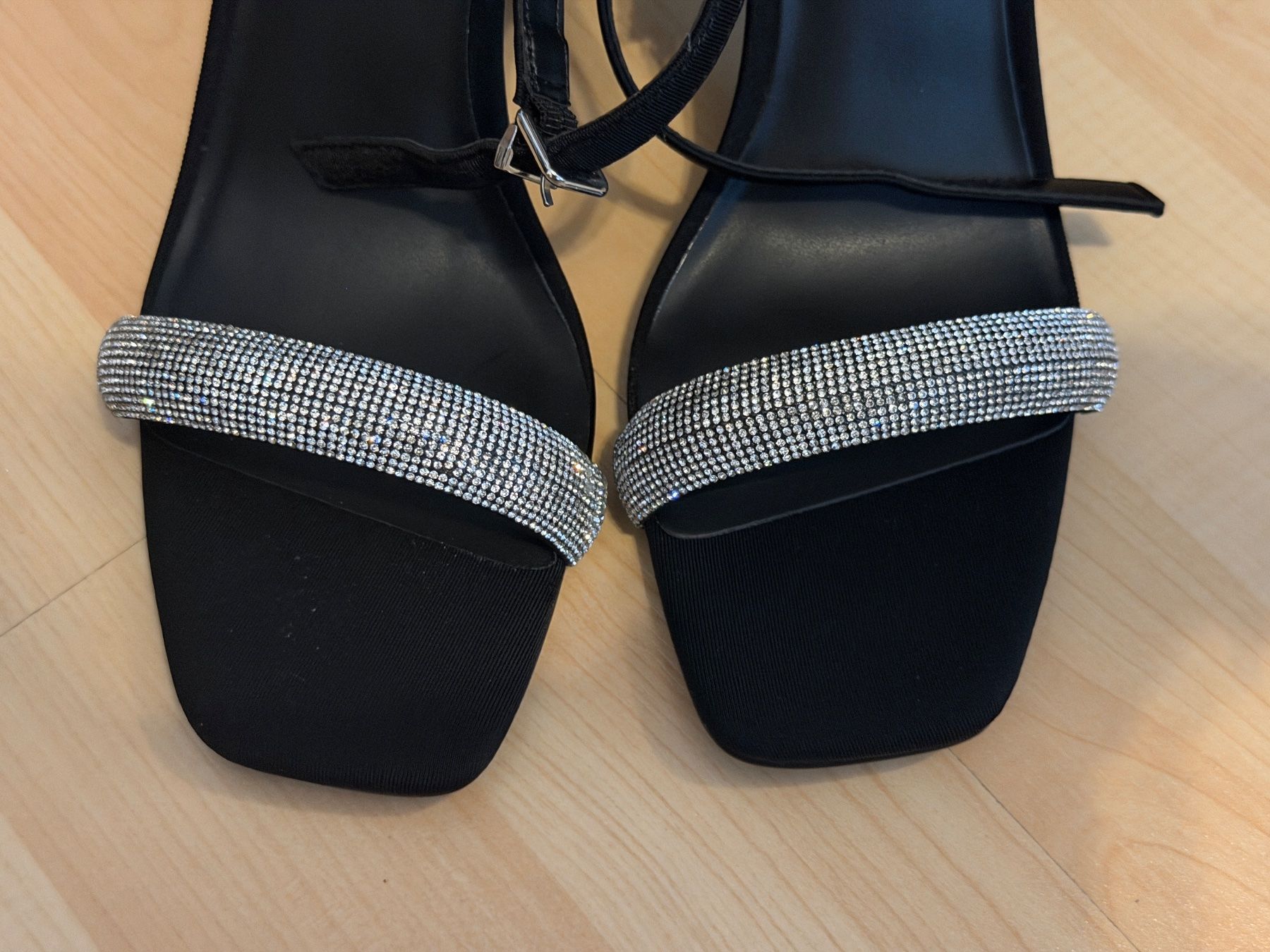Scarpe da donna: High Heels schwarz mit Glitzer, Grösse 39 – Nuovo e nell'imballaggio originale da Hochdorf venduto da maj_869r 2