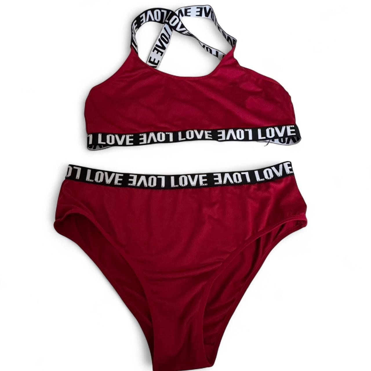 Costumi da bagno & Bikini: Bold Love Bikini Set ❤️ – Nuovo (secondo la descrizione) da Zürich venduto da onlyifashion