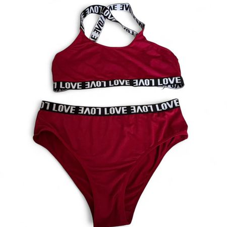Bold Love Bikini Set ❤️