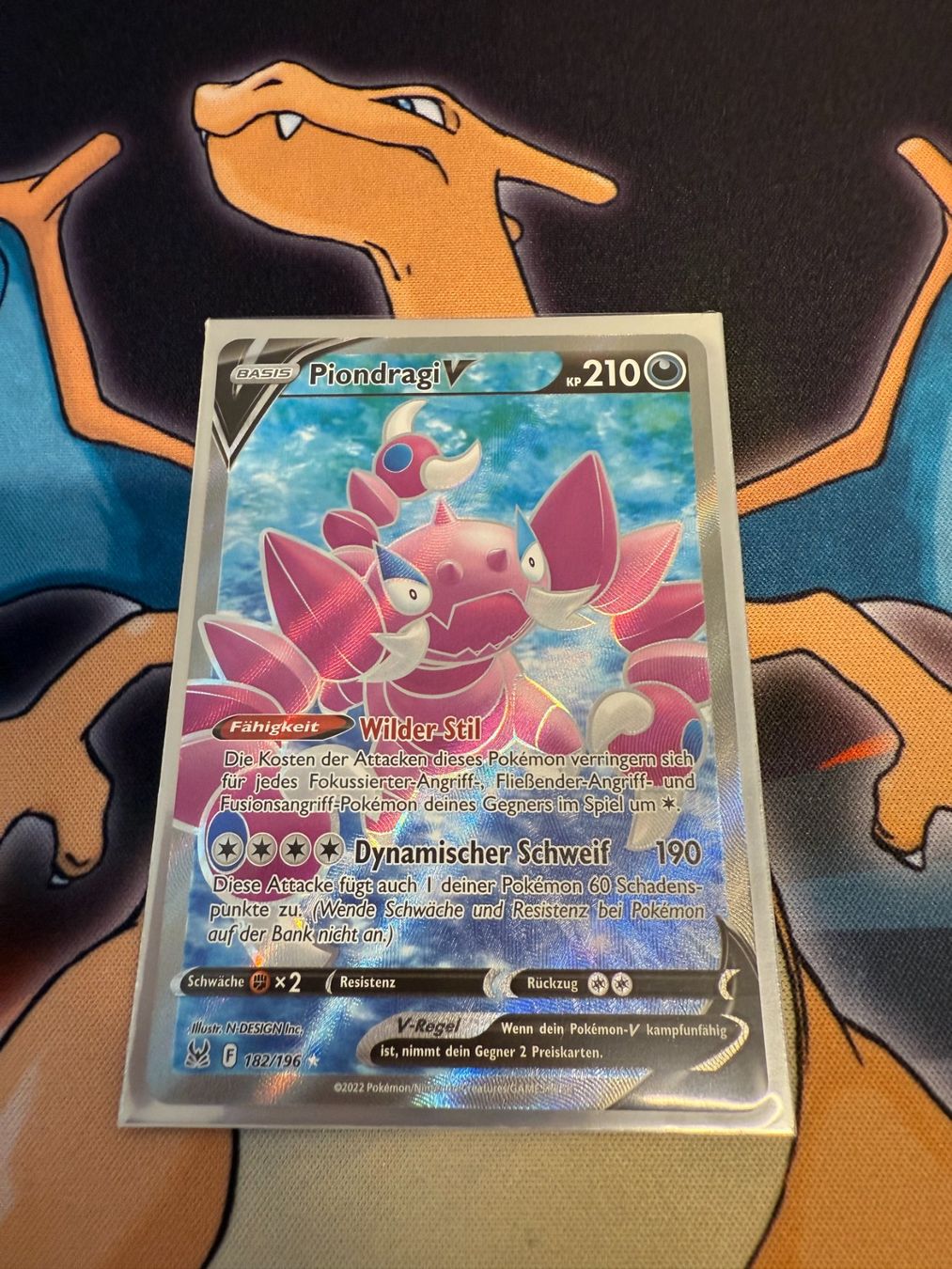 Pokémon Sammelbilder & Trading cards: Piondragi V (LOR 182) - Verlorener Ursprung – Neu (gemäss Beschreibung) aus Bülach von Pfrenzel