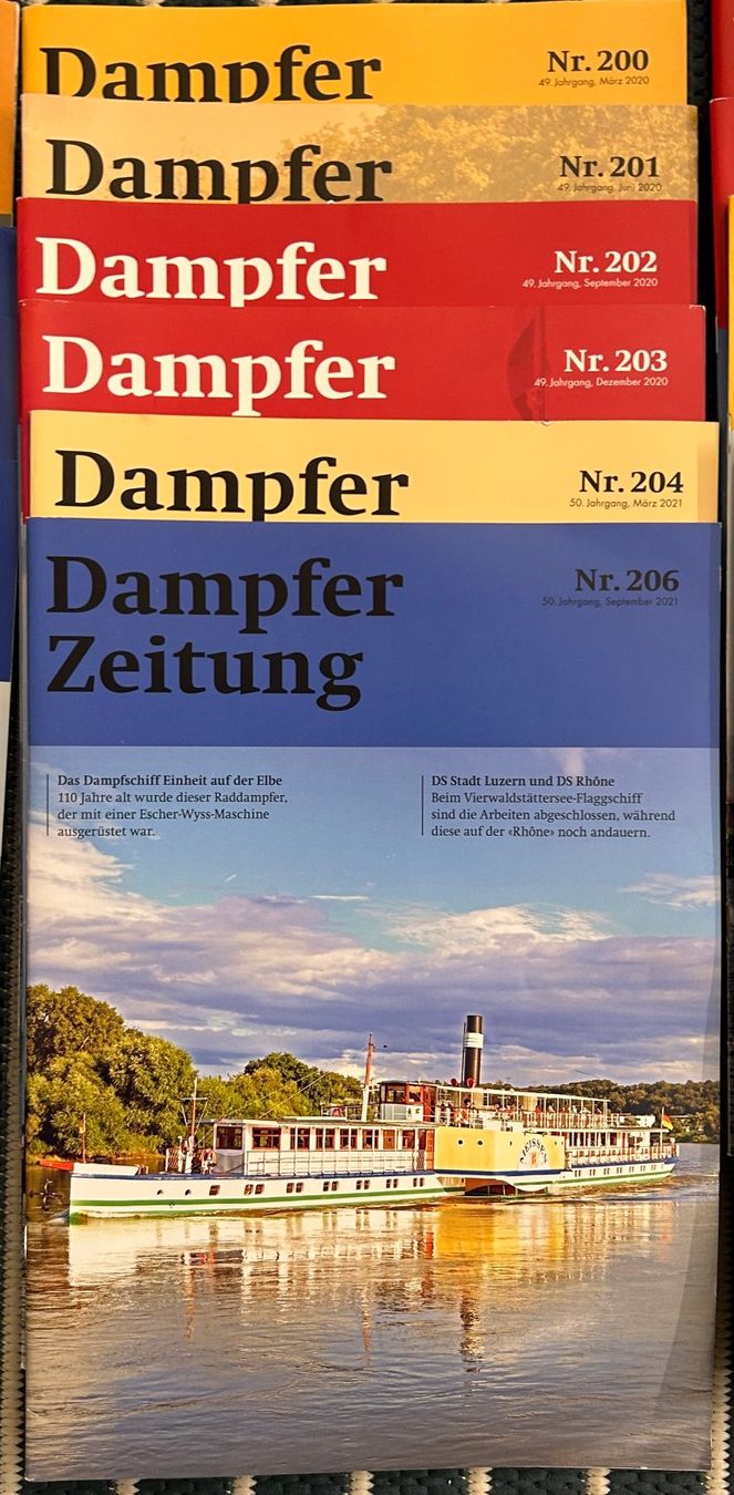 Riviste & Magazine: 22 Stk. Dampferzeitung – Usato da Bern venduto da febe2 3