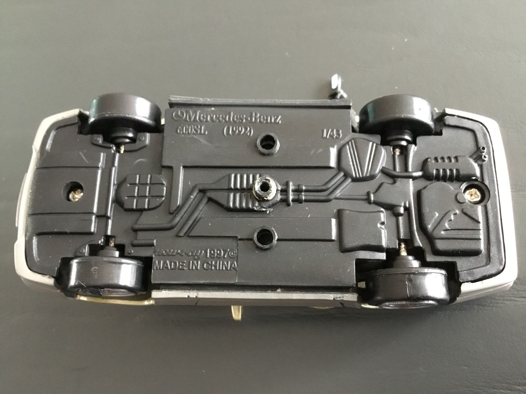 Mercedes-Benz Modellautos: Mercedes 600SL  1992 Cabrio Modellauto – Gebraucht aus Kerzers von Georges3210 4