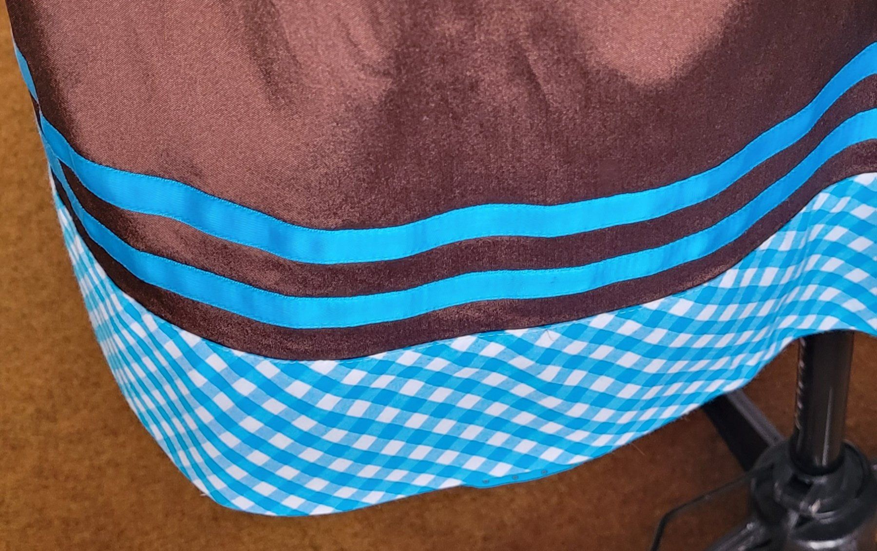 Kleider: Dirndl von Landhaus hellblau kariert Gr.44 – Neu (gemäss Beschreibung) aus SCHÜBELBACH von CoKaHa 3