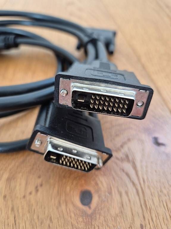 DVI Kabel DVI-D 24 1 High Speed 3D Full HD 1080p Monitor LCD LED TV Kabel 3m E - Foto 2