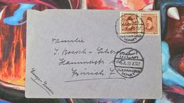CL32 Enveloppe + Timbre Egypte 1933