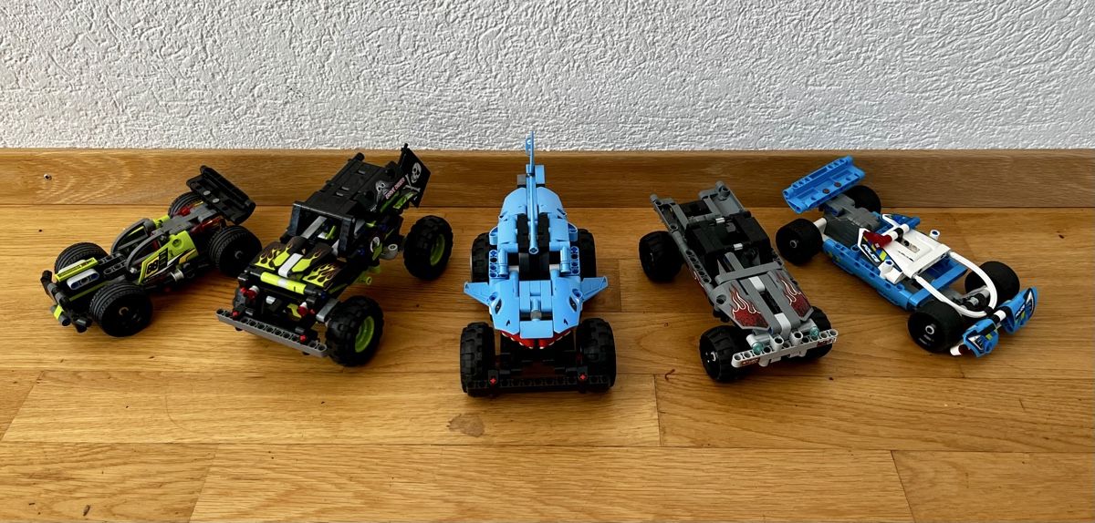Lego Jeux de construction: Lego Technic Monster Trucks Set – D'occasion à St. Gallen par Starlord77