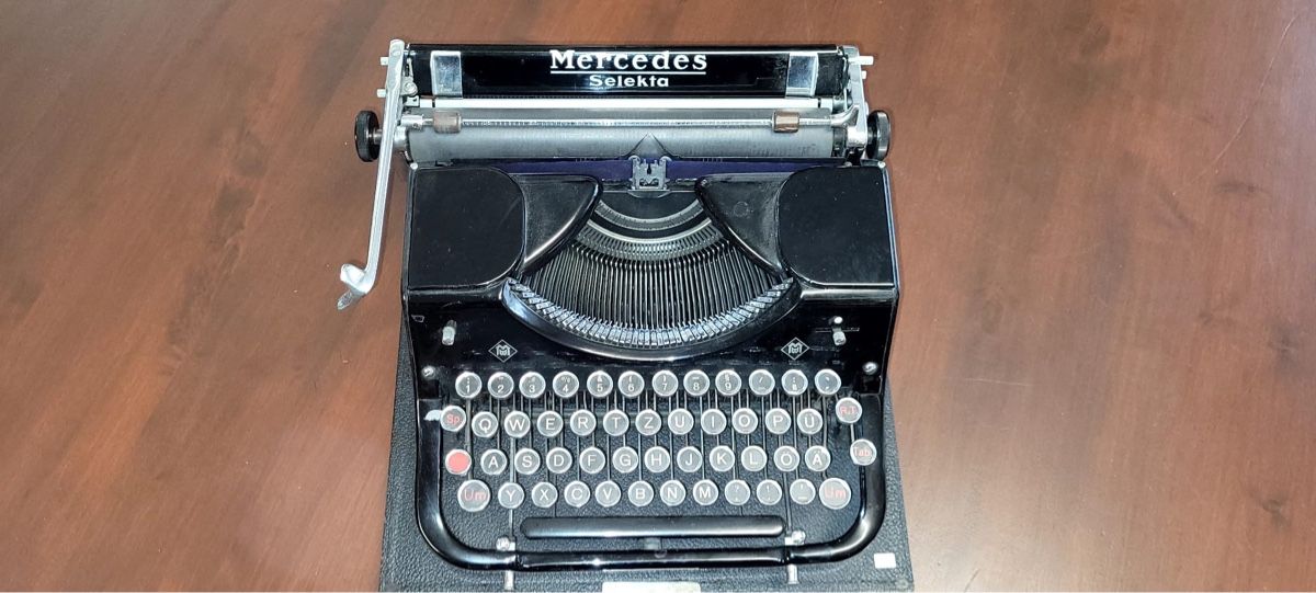 Macchine da scrivere: Antike Schreibmaschine Mercedes – Usato da Ruswil venduto da LeandraR92
