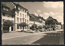 Sursee, Strassenpartie mit Gasthof zum K