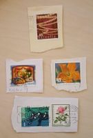 5 wunderschöne Briefmarken / gestempelt