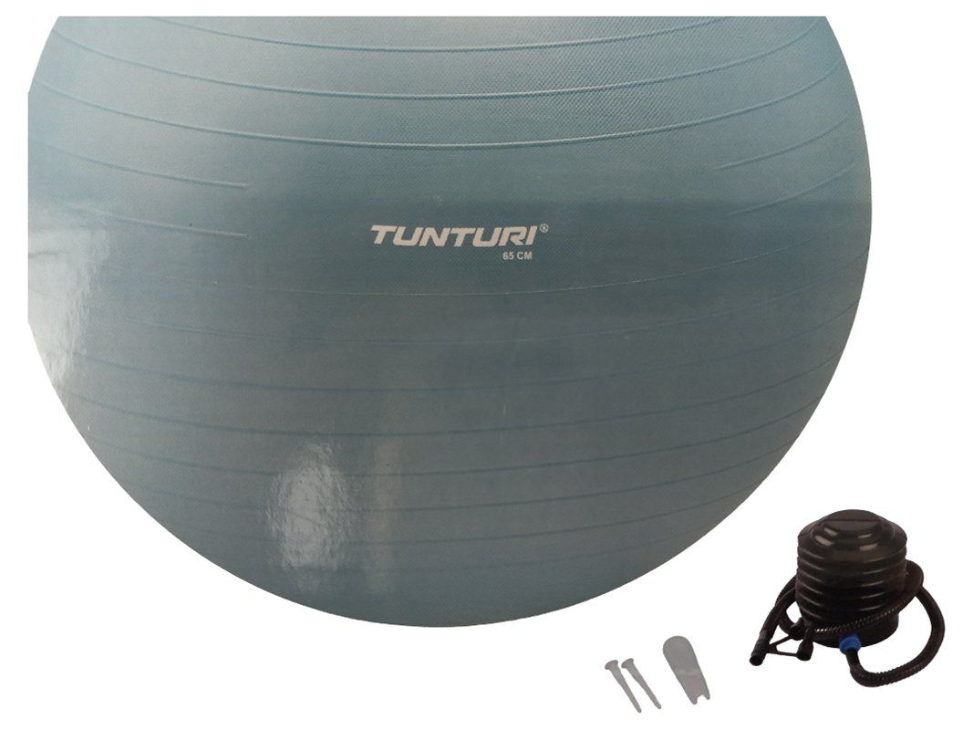 Tunturi Hometrainer: TUNTURI Gym Ball Hellblau 65 cm – Neu (gemäss Beschreibung) aus Hünenberg von Restwert_Zug 6