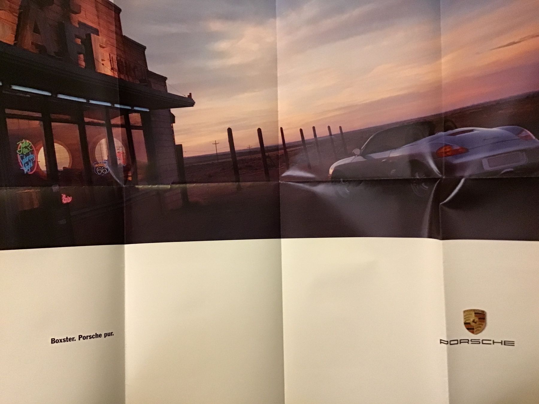 Porsche Documenti: Porsche Posterprospekt Programm 16 Seiten 1995 – Usato da Scherzingen venduto da Starseller62 1