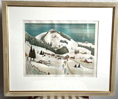 Verena Broger 81 Litho 101-220 Appenzell Alpabtrieb