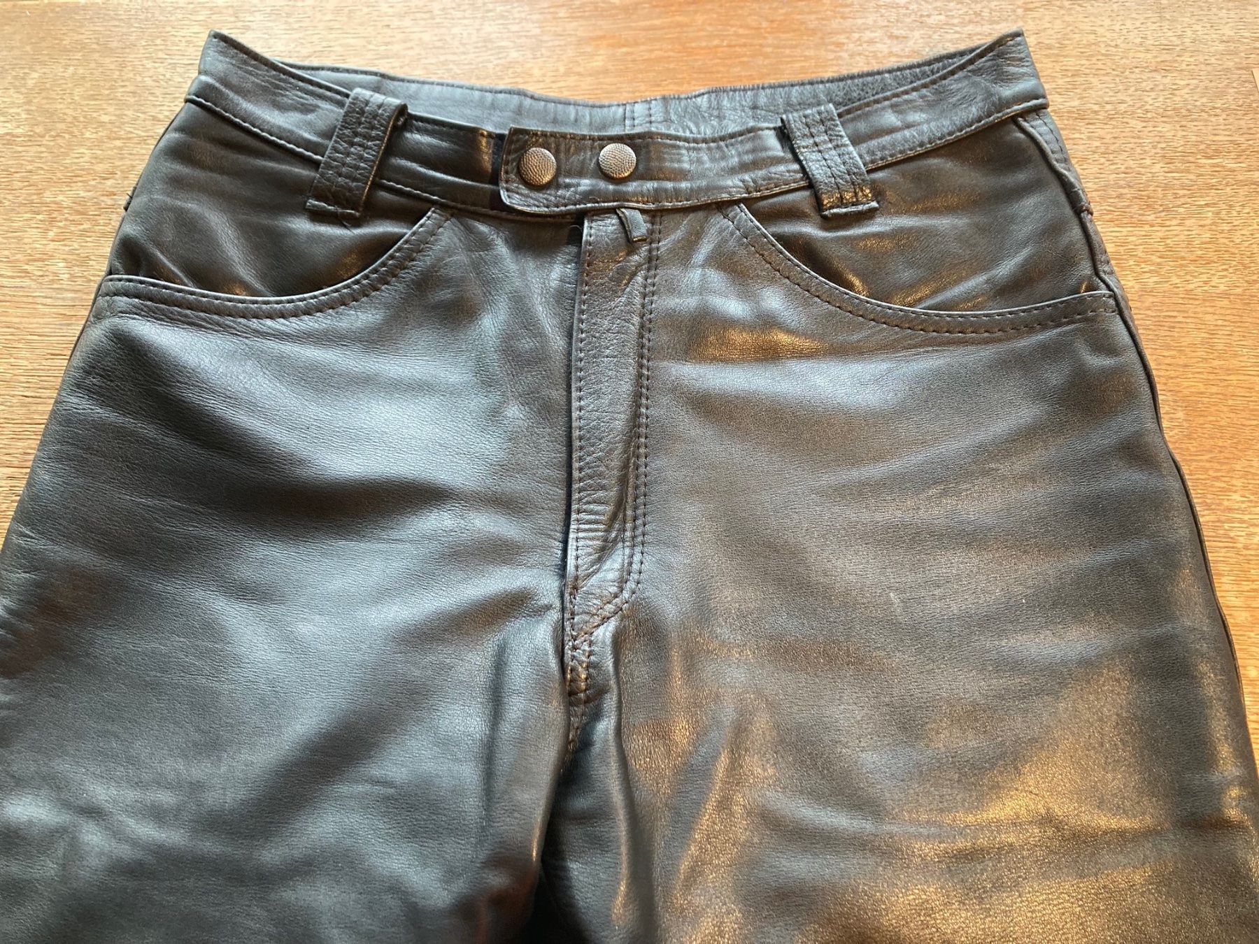 Hosen: Nappa-Lederhose schwarz – Gebraucht aus Diessenhofen von  2