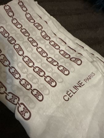 Foulard en soie CELINE PARIS