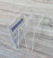 Plexiglas Beistelltisch  Zeitschriftenhalter 80er Jahre