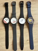 Swiss Uhren Konvolut / Lot mit 4 Armbanduhren