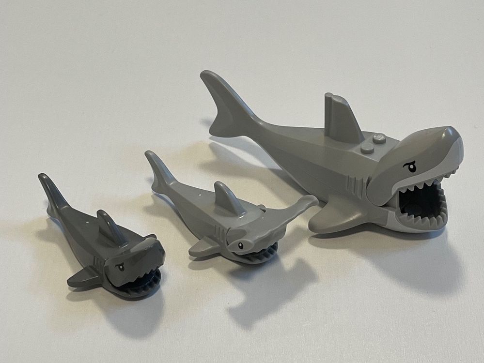 lego-3x-haie-sharks-requin-neu-neu-gem-ss-beschreibung-in