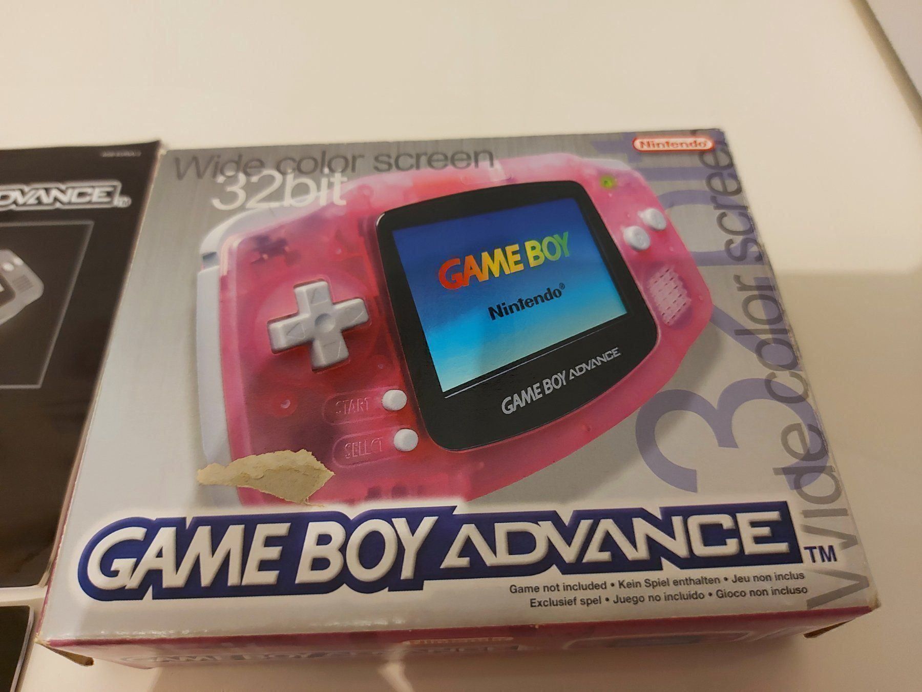 Konsolen: Game Boy Advance nur OVP Nintendo rosa – Gebraucht aus Aarau von Kaesekuchen2000 1