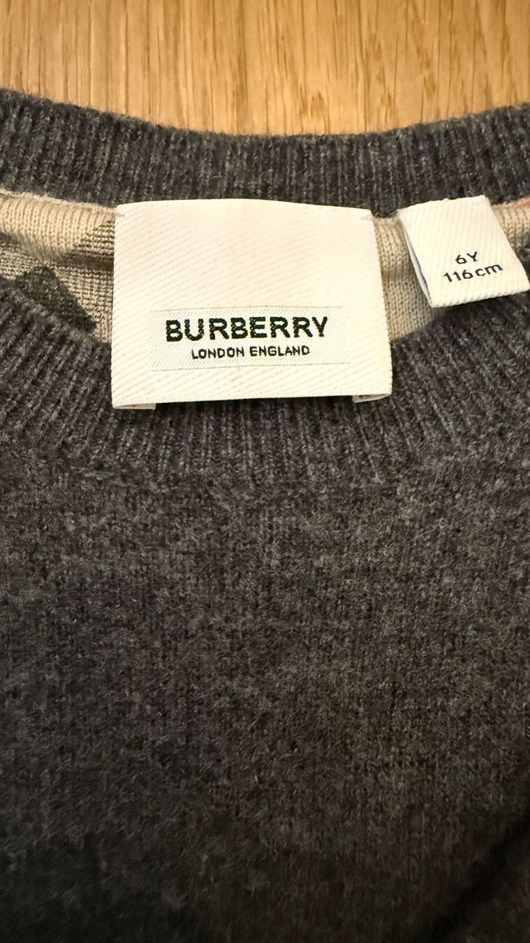 Burberry Lotti & Set di vestiti: Burberry klassisches SET Hemd Pullover Shirt elegant 4-6 J – Usato da Faulensee venduto da Liebes_Kind_2019 9