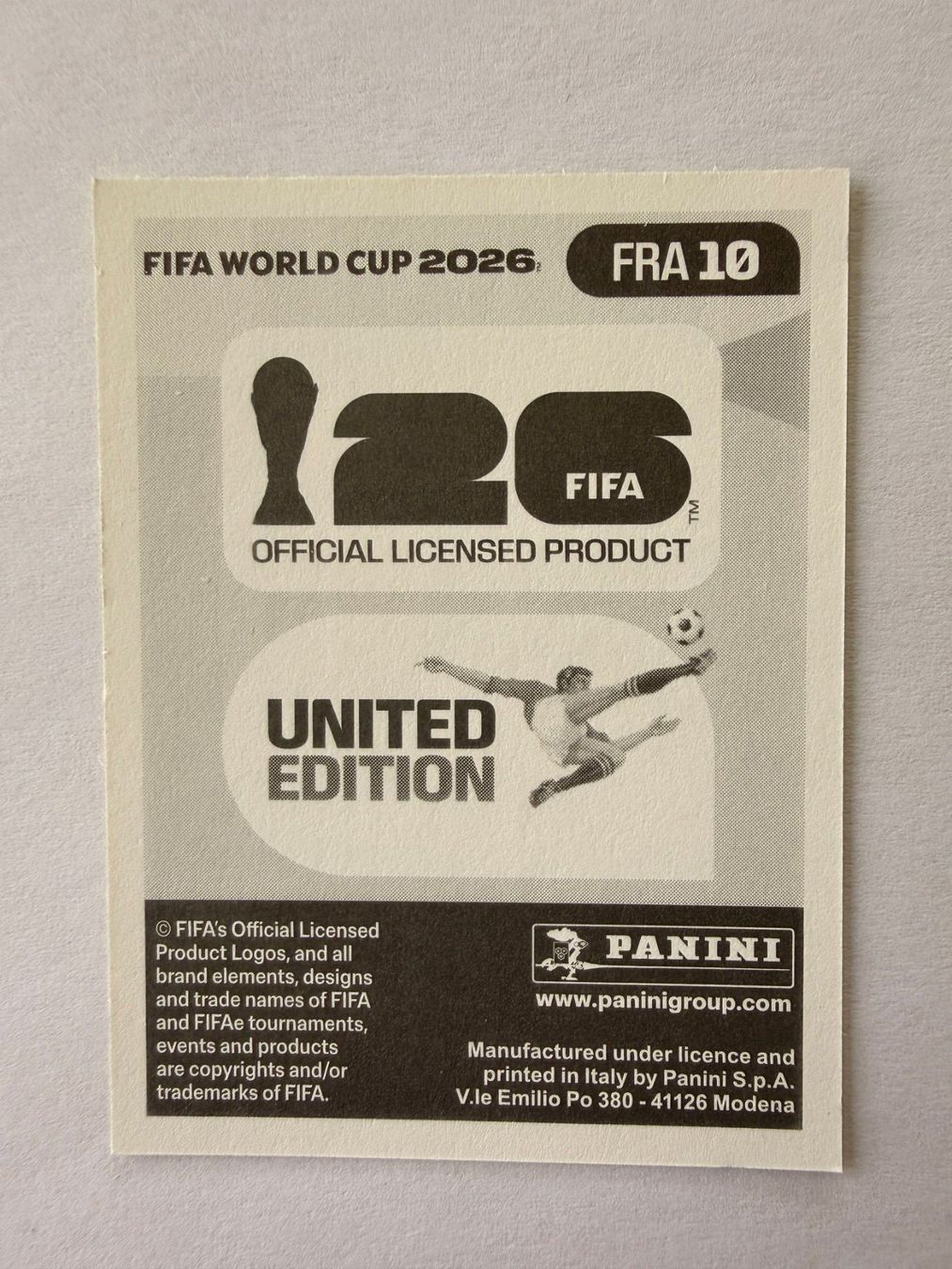 Panini Carte collezionabili: Panini-Sticker FRA10 - Camavinga – Nuovo (secondo la descrizione) da Alpnach Dorf venduto da Chelsea2 1