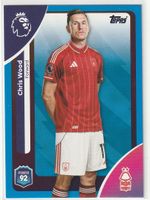 2026 Topps Premier League Chris Wood Blue Parallel