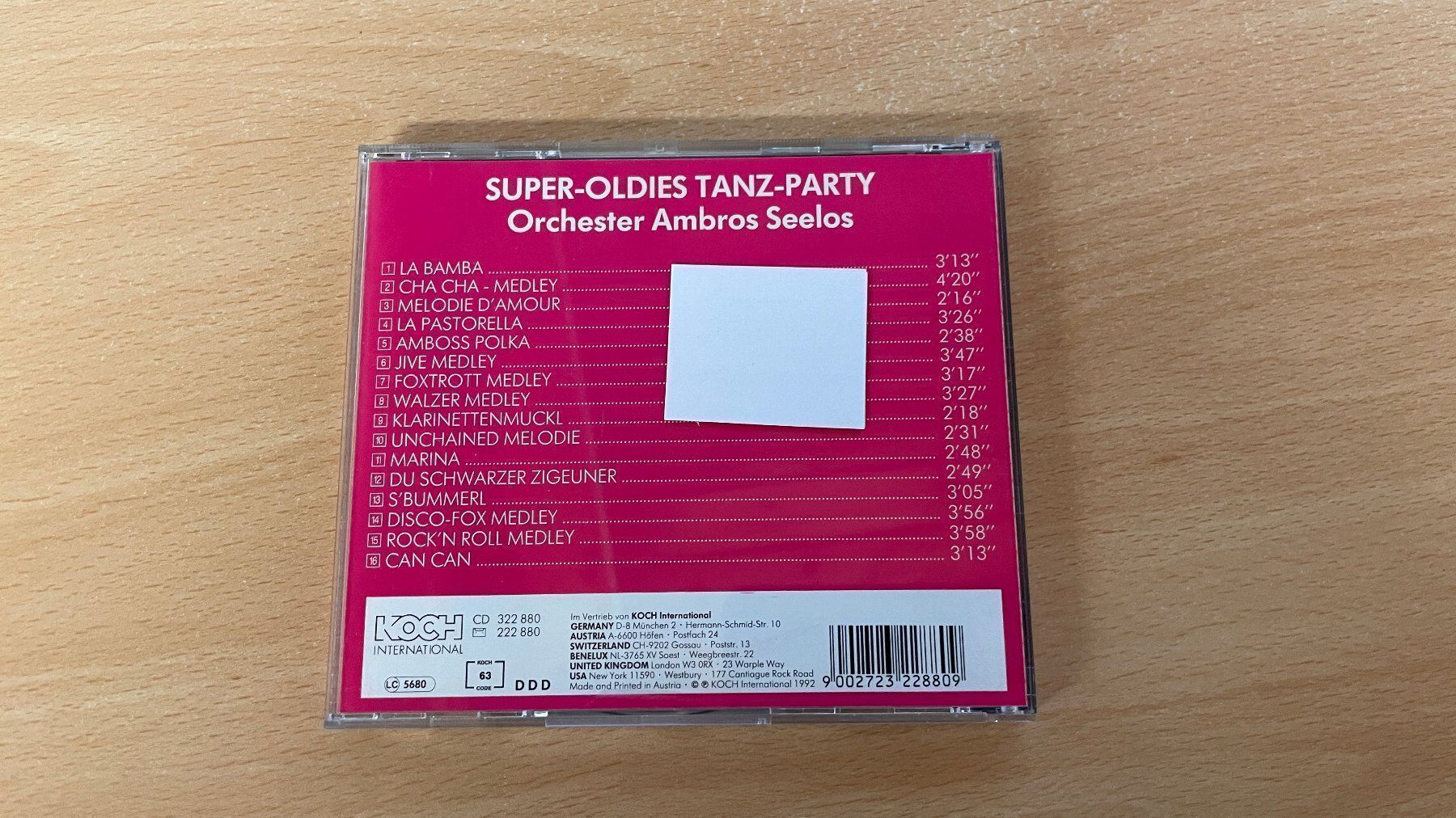 CD: Super-Oldies Tanz-Party - ok – Usato da Glattfelden venduto da cybermaxx 1