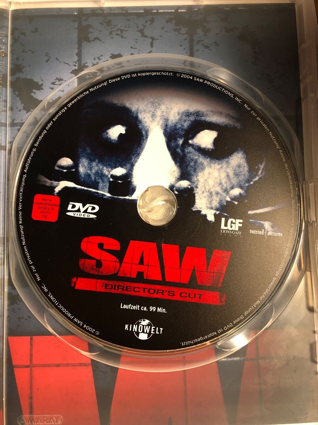 Tutti i DVDs: SAW Directors Cut DVD – Usato da Kestenholz venduto da Inna09 2