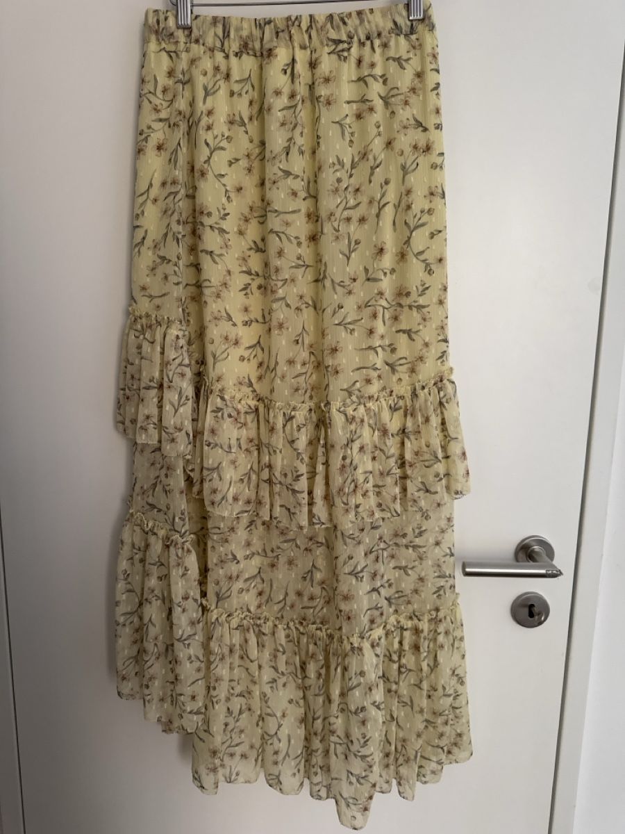 H&M Röcke: H&M Blumenmuster Gelb Groesse S – Gebraucht aus Zürich von dan_ztl5 3