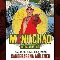 2 x Manu Chao Sa 19 Sept Sold Out Ab 98 CHF