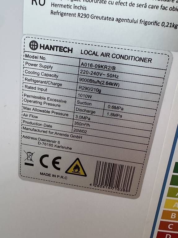 Klimageräte: Climatiseur Hantech – Gebraucht aus Chavannes-Renens von gue_cxz6 2