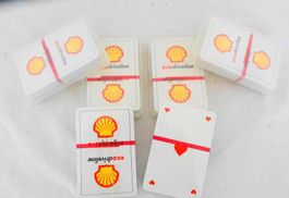 Jasskarten CH Shell Ecodriveline Set 6 Stück NEU Tschau Sepp
