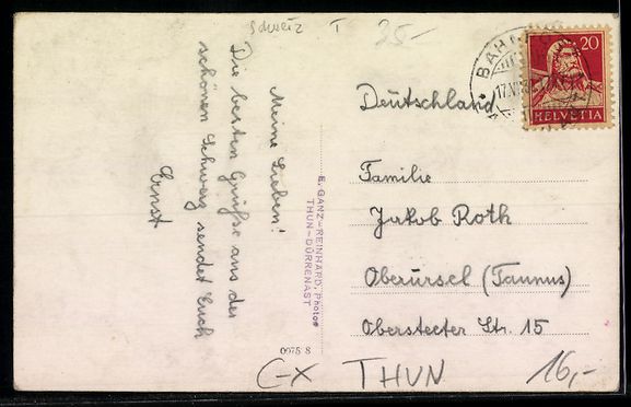 Ansichtskarten: AK Thun, Kinder-Republik am Thunersee – Gebraucht aus Berlin von bartko-reher 1