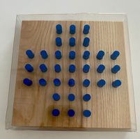 Solitärspiel Holz