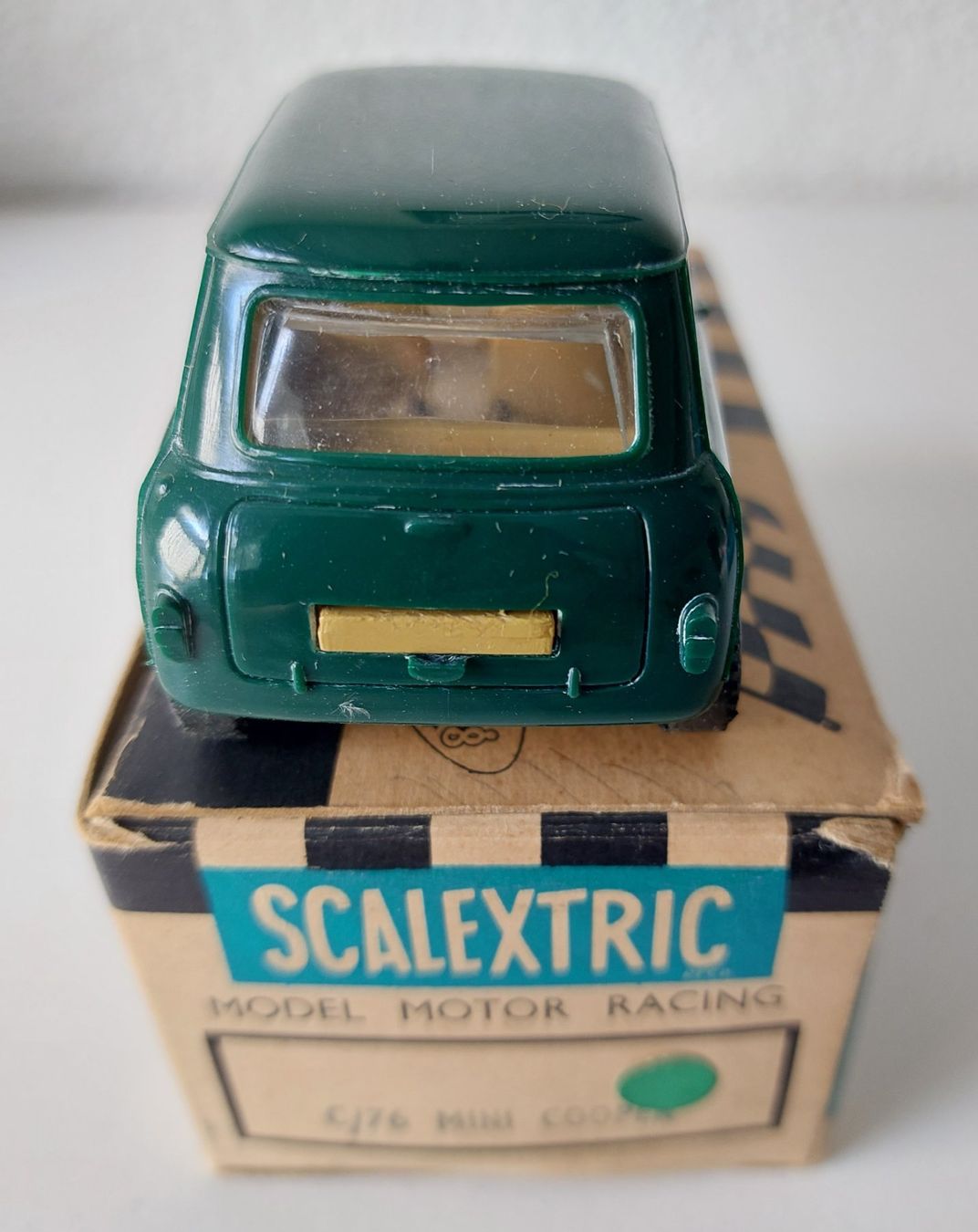 Märklin Piste: SCALEXTRIC C76 Mini Cooper mit Originalbox Slotcar – Usato da Schenkon venduto da Elbarto007 3